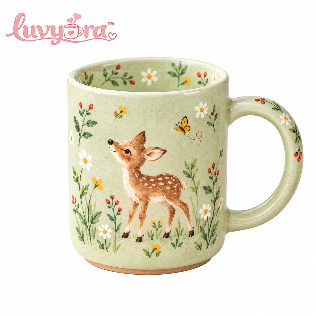 Luvyora™ Little Deer Meadow Ceramic Mug