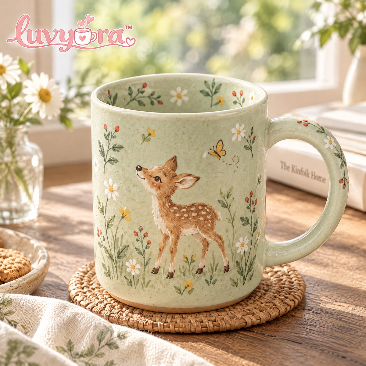 Luvyora™ Little Deer Meadow Ceramic Mug